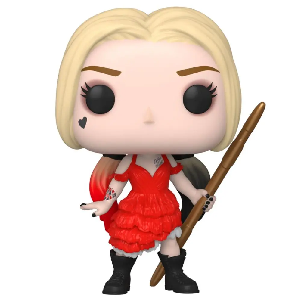 The Suicide Squad POP! Movies Vinyl Figur Harley Quinn (Damaged Dress) 9 cm termékfotó