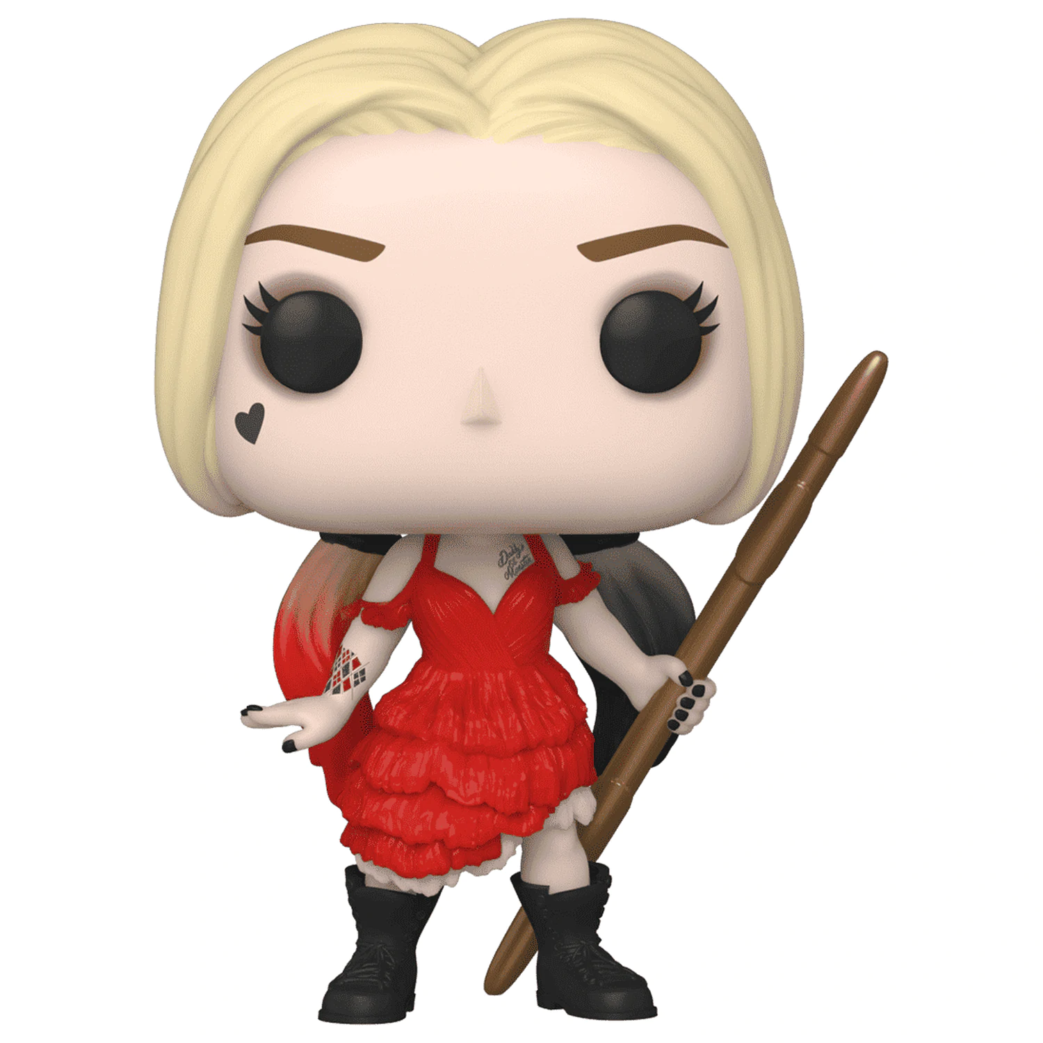 The Suicide Squad POP! Movies Vinyl Figur Harley Quinn (Damaged Dress) 9 cm Produktfoto