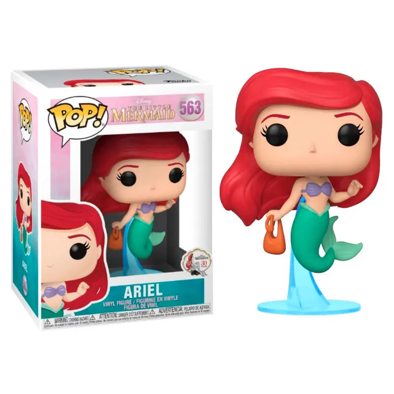 The Little Mermaid POP! Disney Vinyl Figur Ariel w/ Bag 9 cm termékfotó