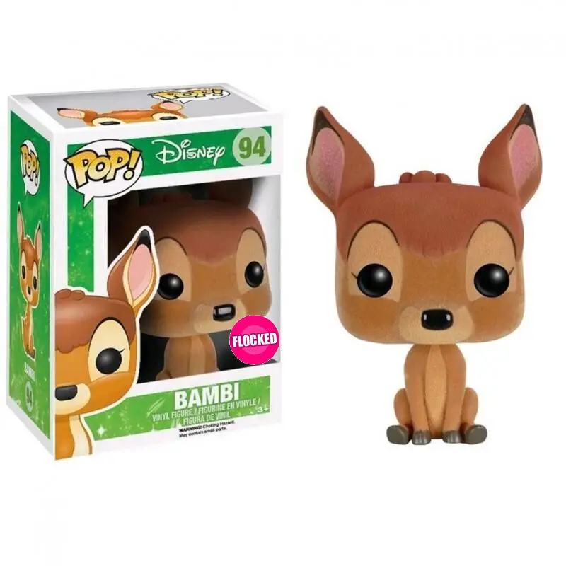 POP Figur Disney Bambi Flocked Exclusive Produktfoto