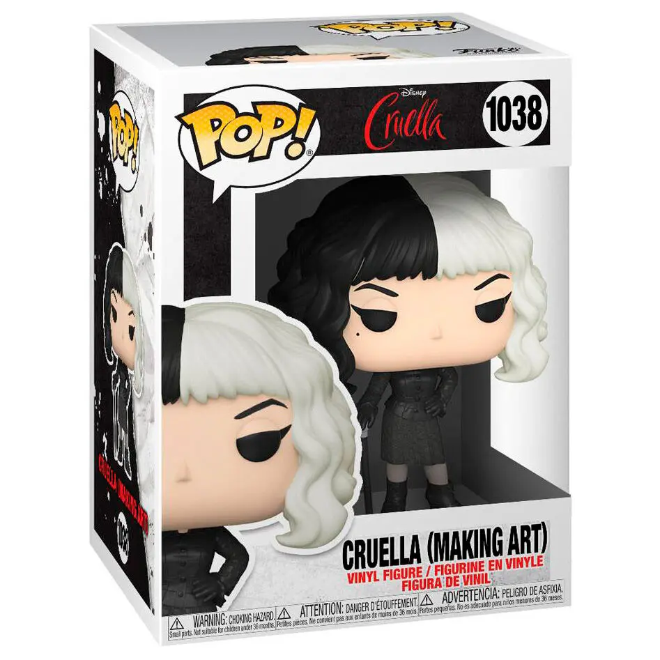 Cruella POP! Disney Vinyl Figur Cruella (Making Art) 9 cm termékfotó