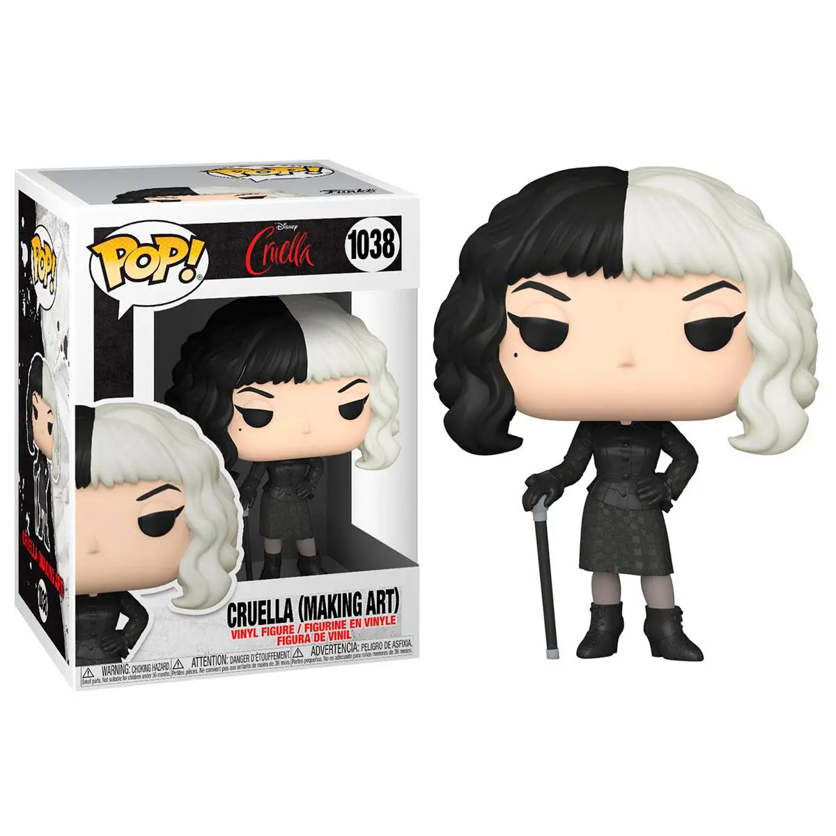 Cruella POP! Disney Vinyl Figur Cruella (Making Art) 9 cm termékfotó