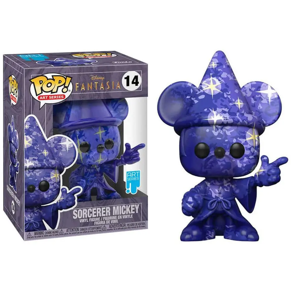 Fantasia 80th Anniversary POP! TV Vinyl Figur Mickey #1(Artist Series) w/Pop Protector 9 cm Produktfoto