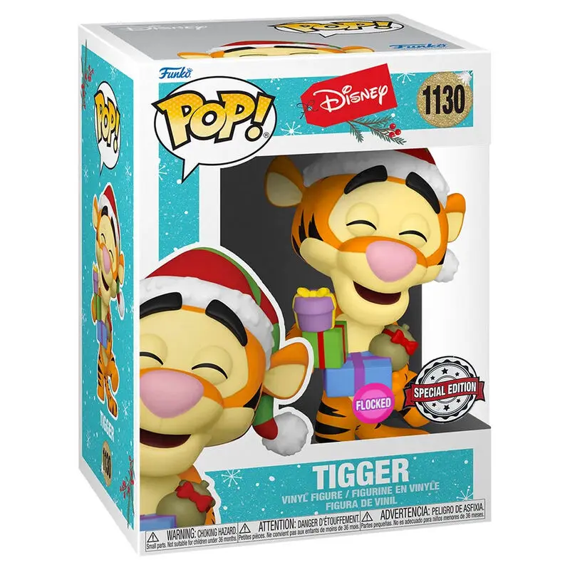 Winnie Puuh POP! Disney Vinyl Figur Tigger (Flocked) 9 cm termékfotó