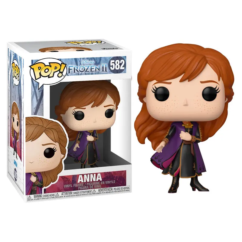 Frozen II POP! Disney Vinyl Figur Anna 9 cm Produktfoto