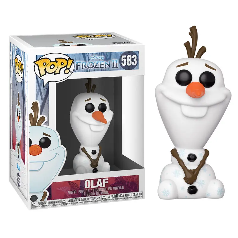 Frozen II POP! Disney Vinyl Figur Olaf 9 cm Produktfoto