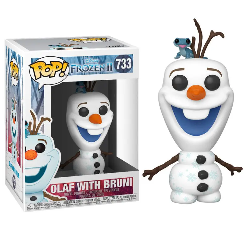 Frozen 2 POP! Disney Vinyl Figur Olaf & Bruni 9 cm Produktfoto
