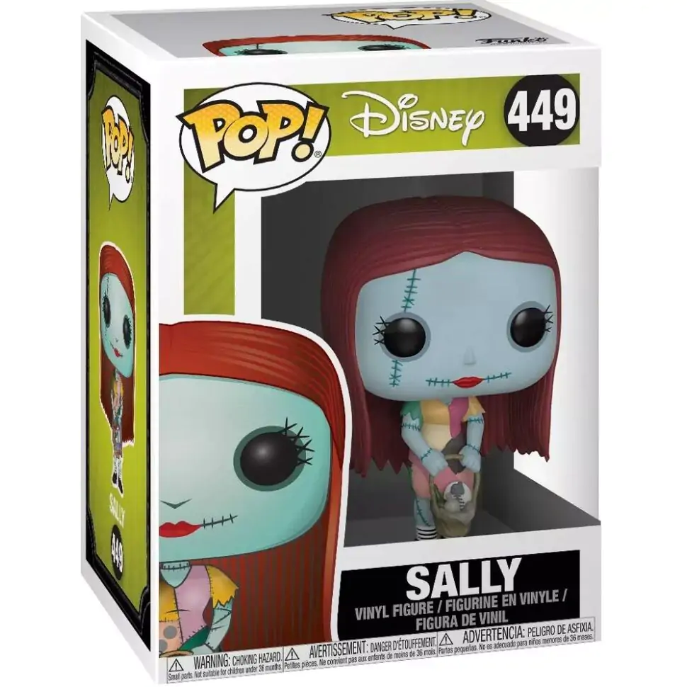 Nightmare before Christmas POP! Movies Vinyl Figur Sally 9 cm Produktfoto