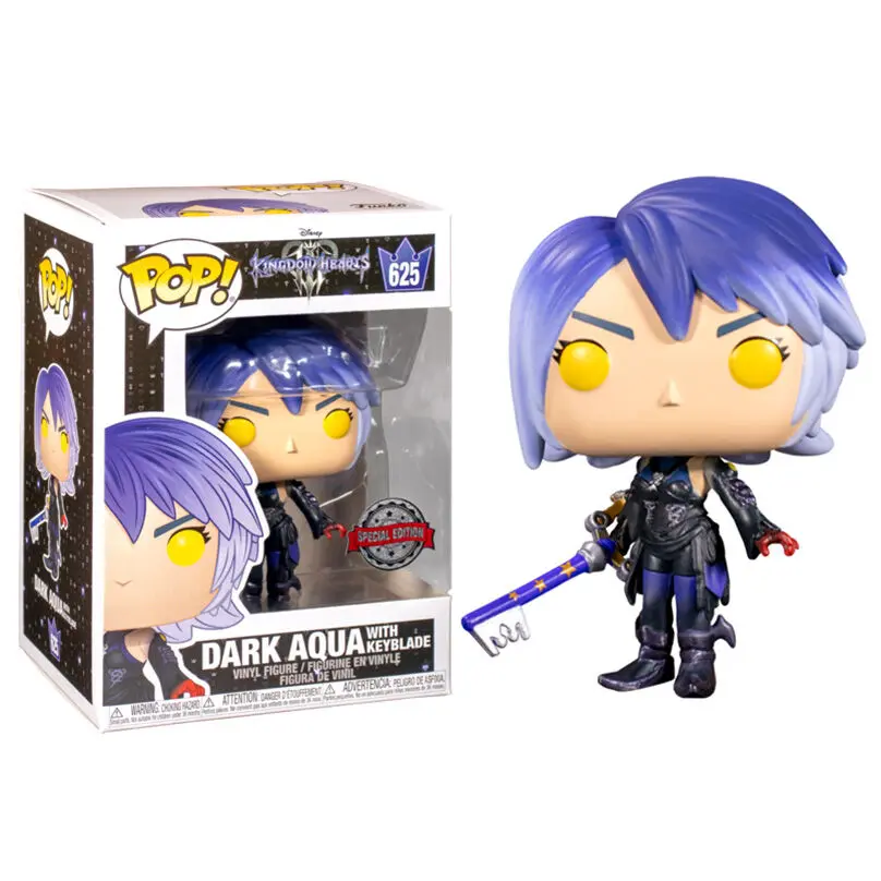 POP Figur Disney Kingdom Hearts 3 Dark Aqua with Keyblade Exclusive Produktfoto