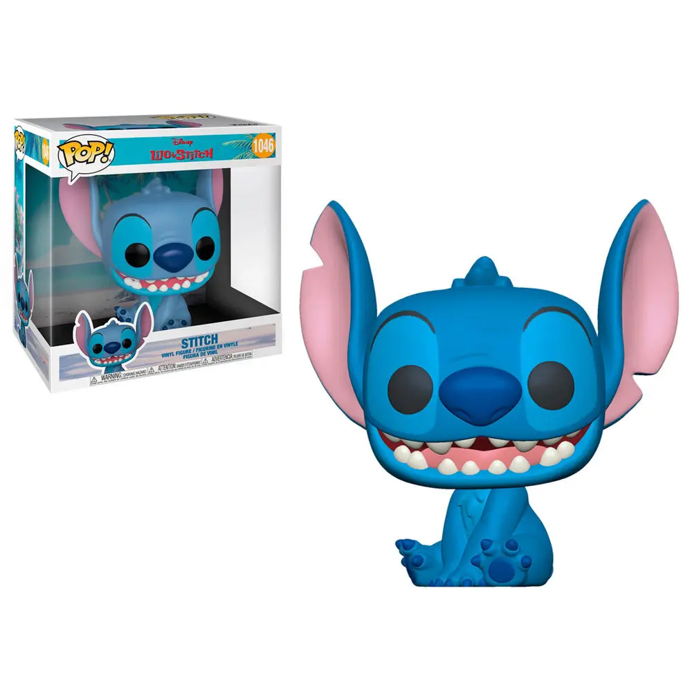 Lilo & Stitch Super Größed Jumbo POP! Games Vinyl Figur Stitch 25 cm termékfotó