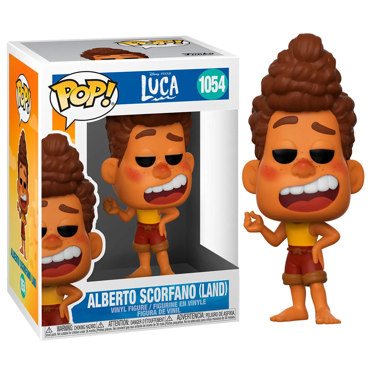 Luca POP! Disney Vinyl Figur Alberto (Human) 9 cm Produktfoto