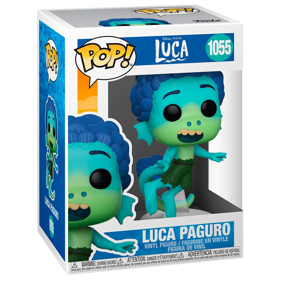 Luca POP! Disney Vinyl Figur Luca (Seemonster) 9 cm Produktfoto