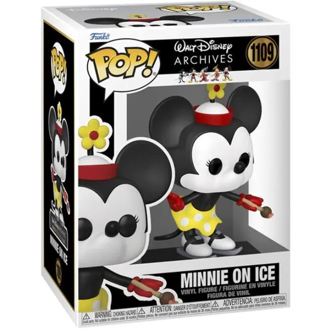 Disney POP! Vinyl Figur Minnie Mouse - Minnie on Ice (1935) 9 cm termékfotó