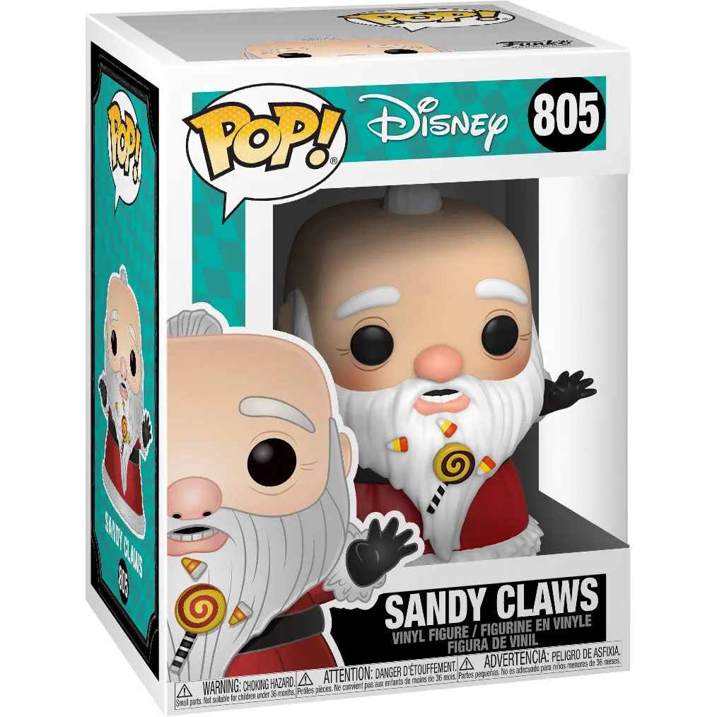 Nightmare before Christmas POP! Disney Vinyl Figur Sandy Claws 9 cm Produktfoto