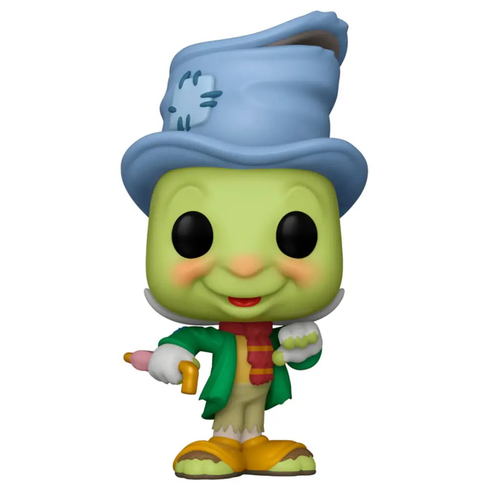 Pinocchio 80th Anniversary POP! Disney Vinyl Figur Street Jiminy 9 cm termékfotó