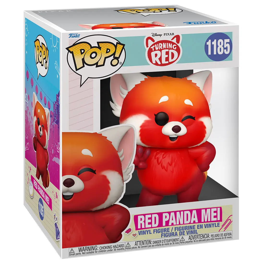 Turning Red Super Sized POP! Vinyl Figur Red Panda Mei 15 cm Produktfoto