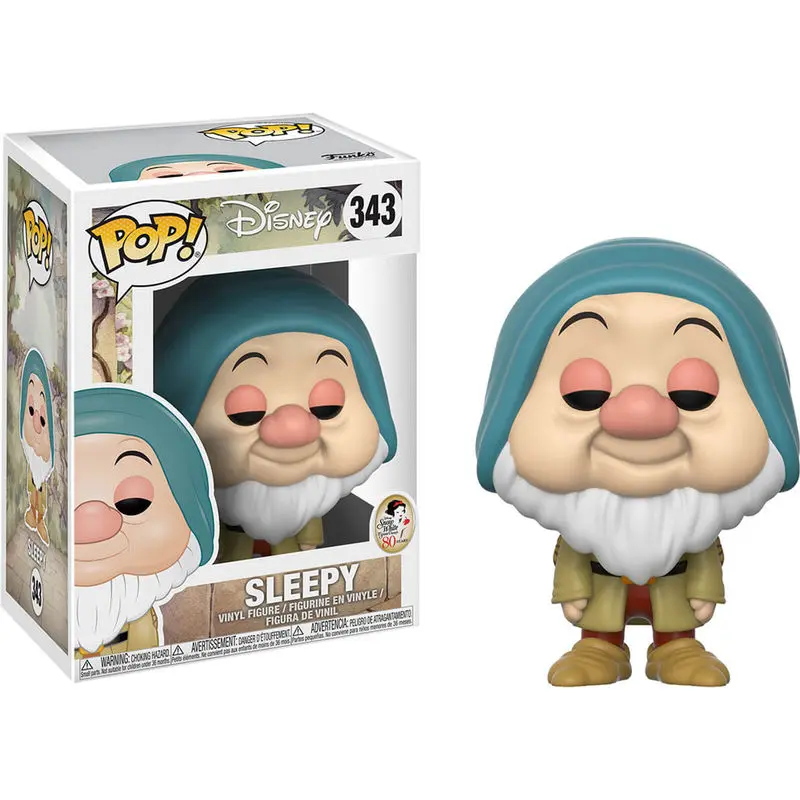 POP Figur Disney Snow White and the Seven Dwarfs Sleepy Produktfoto