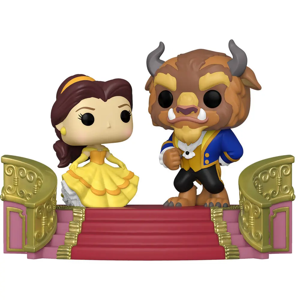 Beauty and the Beast POP Moment! Vinyl Figurn 2-Pack Formal Belle &amp; Beast 9 cm Produktfoto