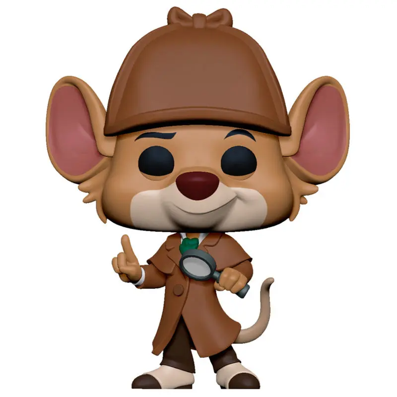 The Great Mouse Detective POP! Disney Vinyl Figur Basil 9 cm Produktfoto