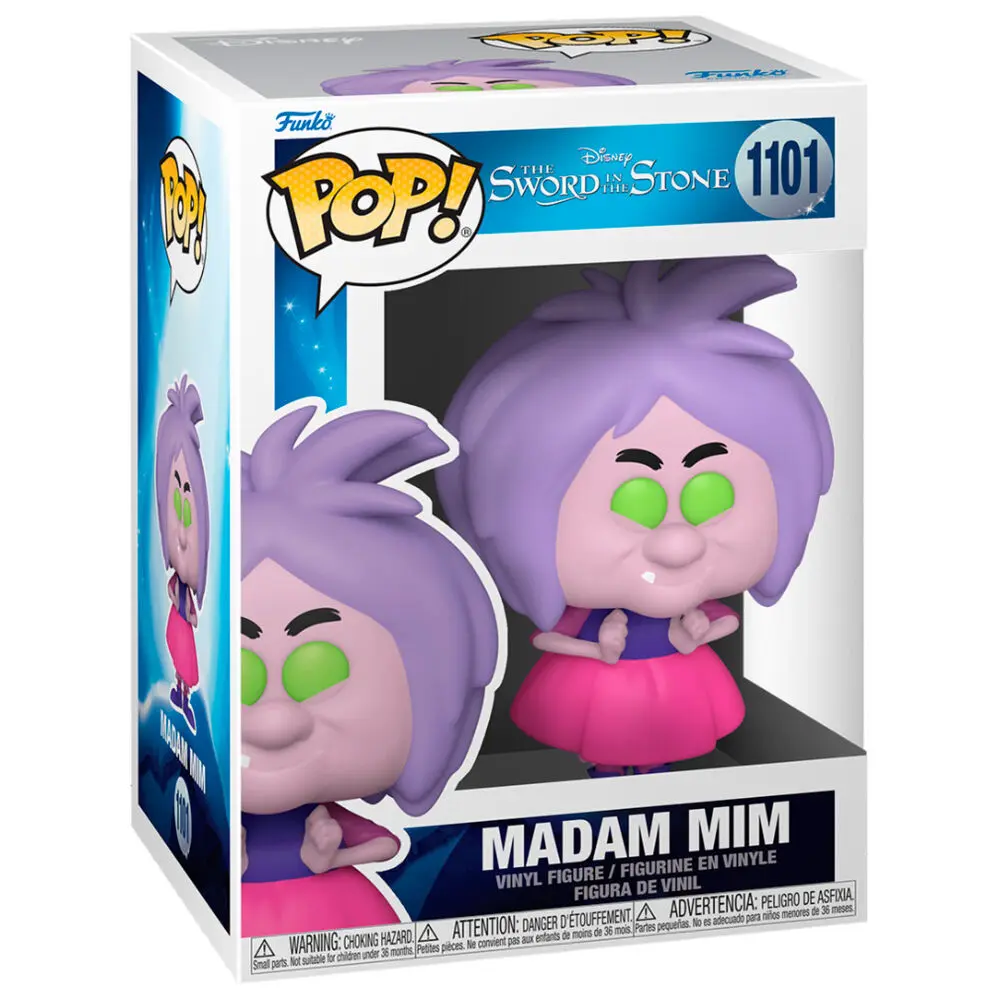 Die Hexe und der Zauberer POP! Movies Vinyl Figur Madam Mim 9 cm termékfotó