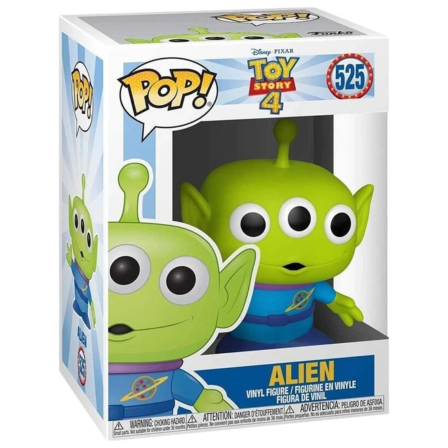 Toy Story 4 POP! Disney Vinyl Figur Alien 9 cm Produktfoto