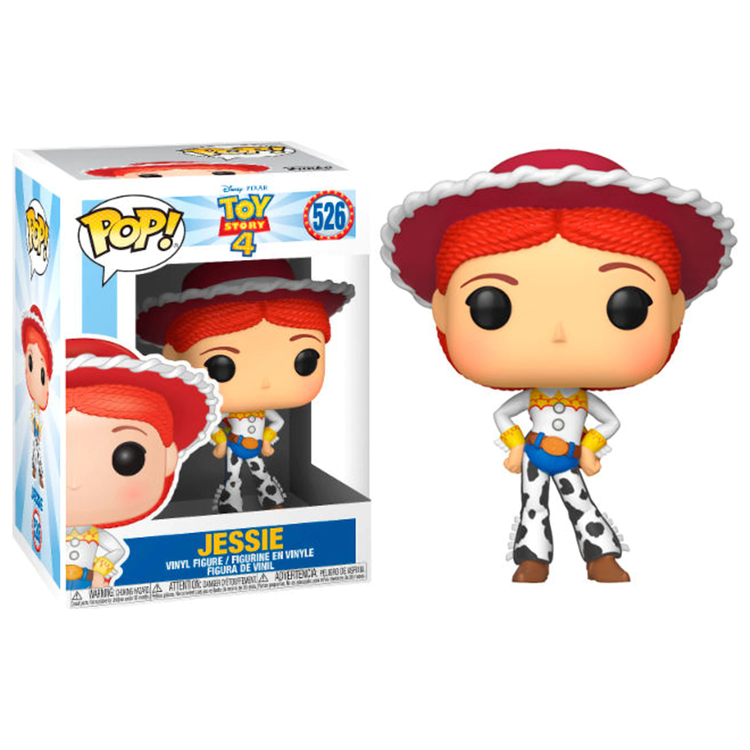 Toy Story 4 POP! Disney Vinyl Figur Jessie 9 cm Produktfoto