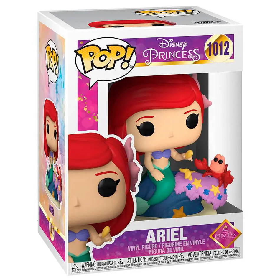 Disney: Ultimate Princess POP! Disney Vinyl Figur Ariel 9 cm termékfotó