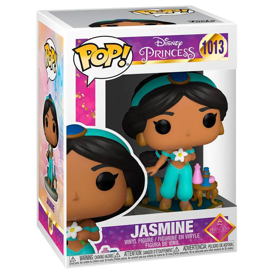 Disney: Ultimate Princess POP! Disney Vinyl Figur Jasmine 9 cm Produktfoto
