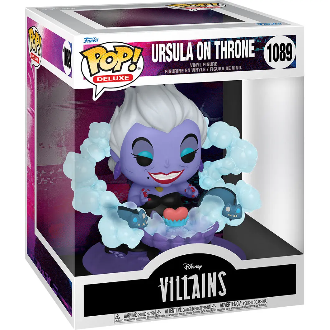 Disney POP! Deluxe Villains Vinyl Figur Ursula on Throne 9 cm termékfotó