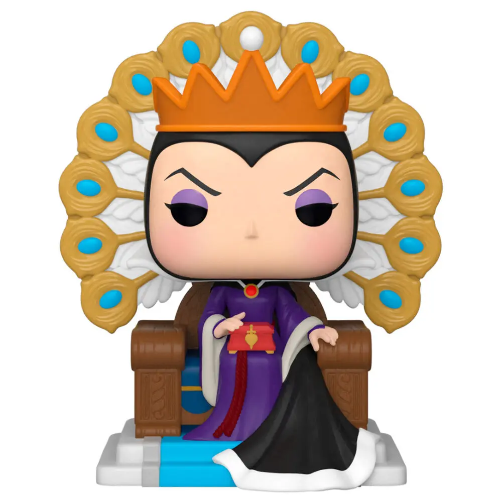 Disney POP! Deluxe Villains Vinyl Figur Evil Queen on Throne 9 cm termékfotó