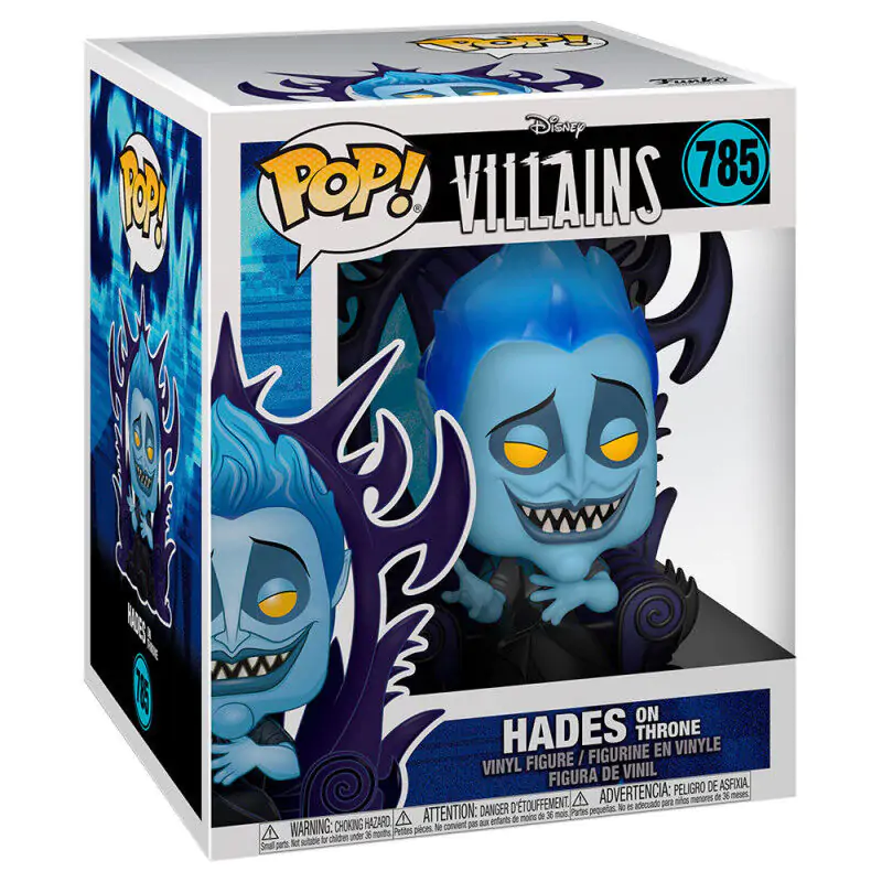 Hercules 25th Anniversary POP! Deluxe Movies Vinyl Figur Hades on Throne 9 cm termékfotó