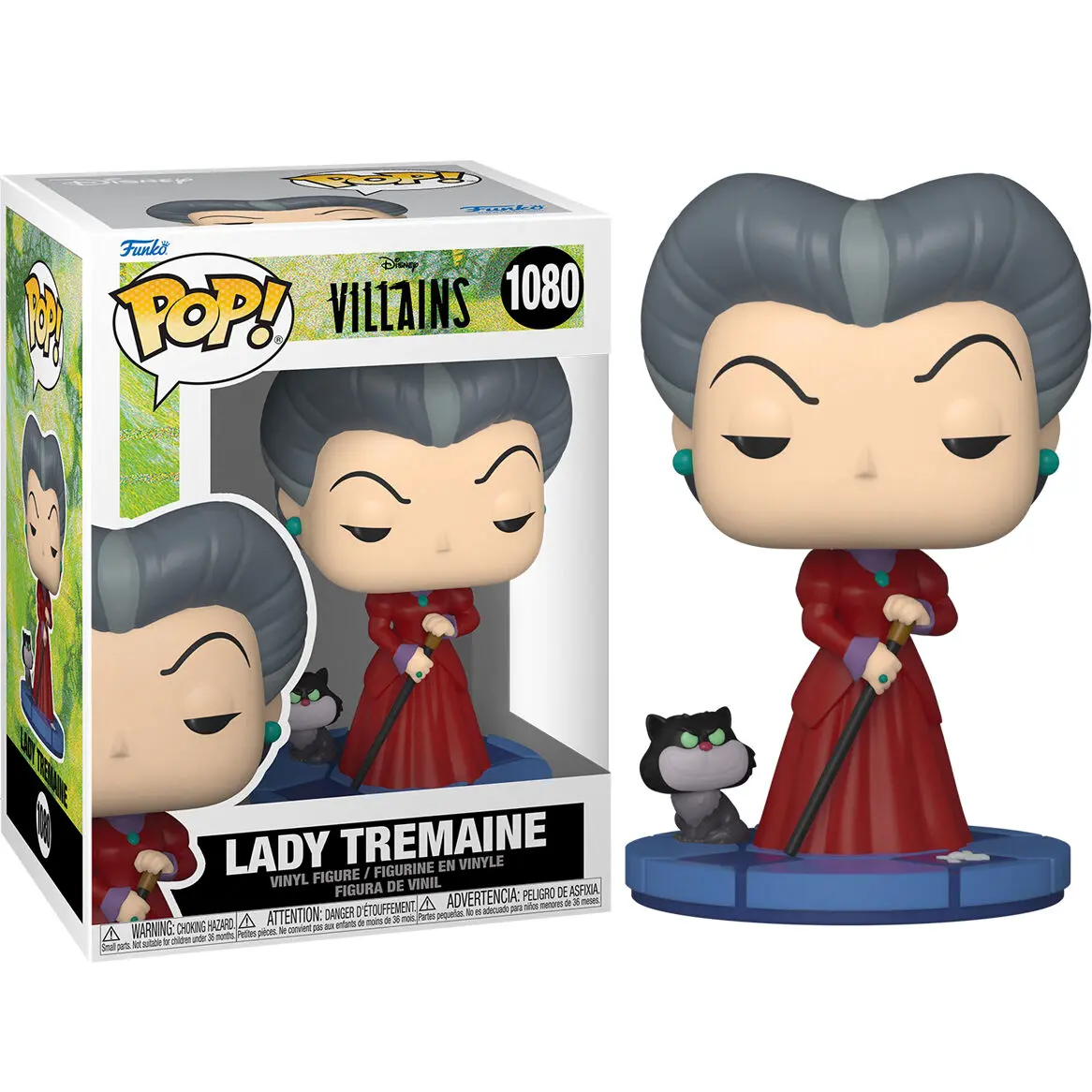 Disney: Villains POP! Disney Vinyl Figur Lady Tremaine 9 cm termékfotó