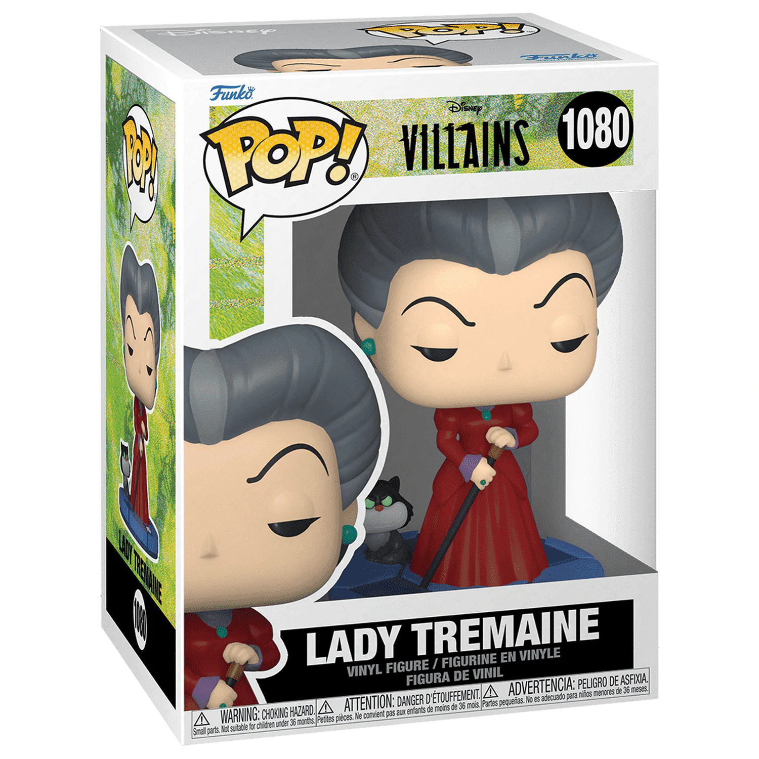 Disney: Villains POP! Disney Vinyl Figur Lady Tremaine 9 cm Produktfoto