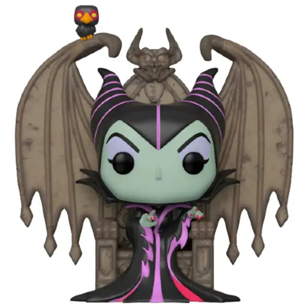 Disney POP! Deluxe Movies Vinyl Figur Maleficent on Throne 9 cm termékfotó