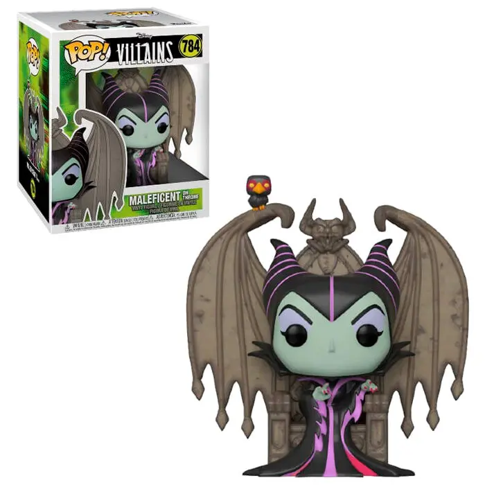 Disney POP! Deluxe Movies Vinyl Figur Maleficent on Throne 9 cm termékfotó