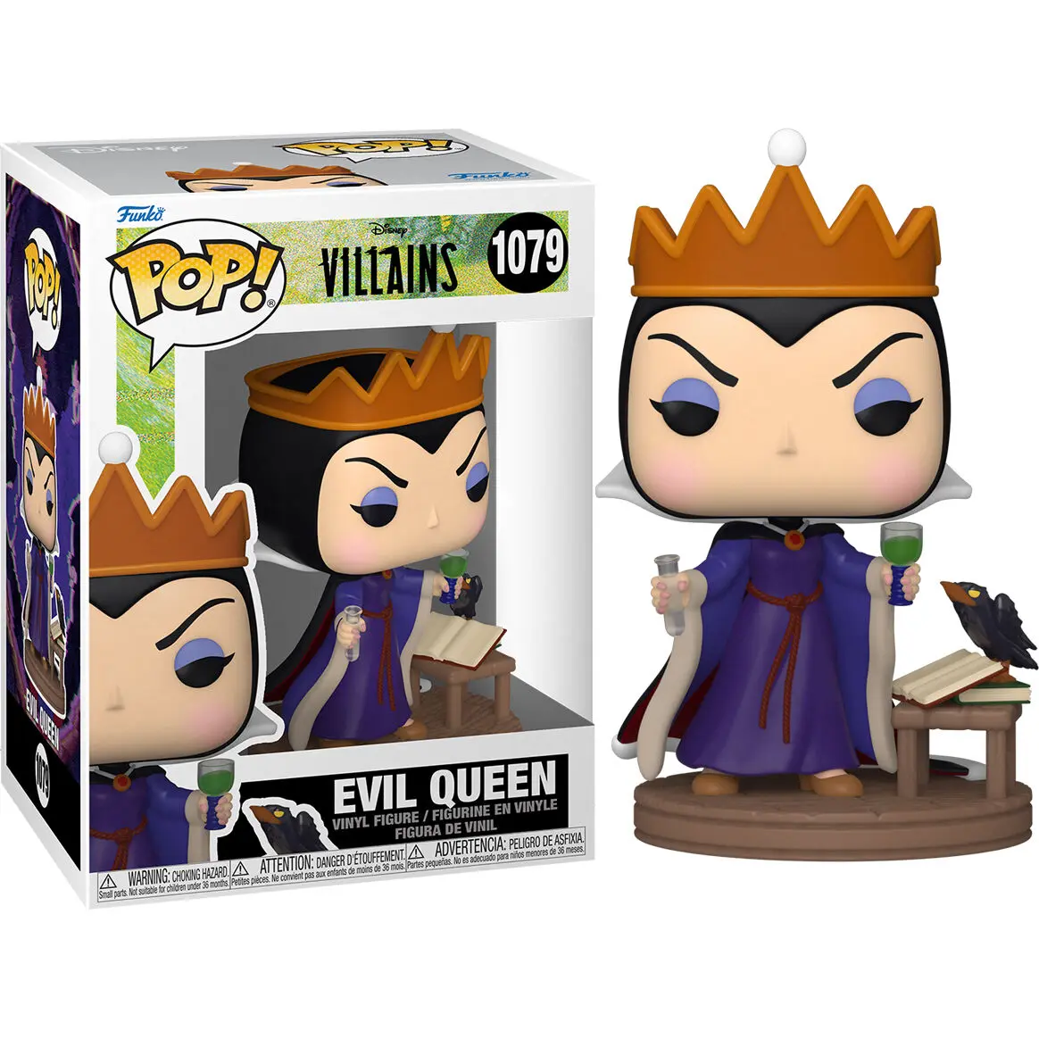 Disney: Villains POP! Disney Vinyl Figur Queen Grimhilde 9 cm termékfotó