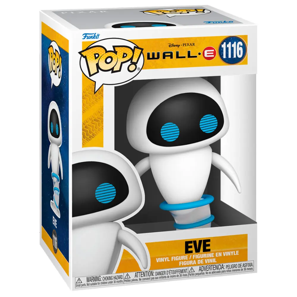 Wall-E POP! Movies Vinyl Figur Eve Flying 9 cm termékfotó