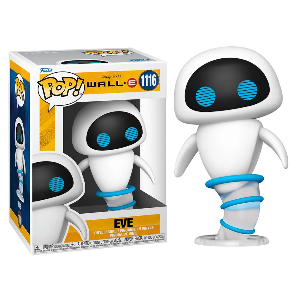 Wall-E POP! Movies Vinyl Figur Eve Flying 9 cm termékfotó