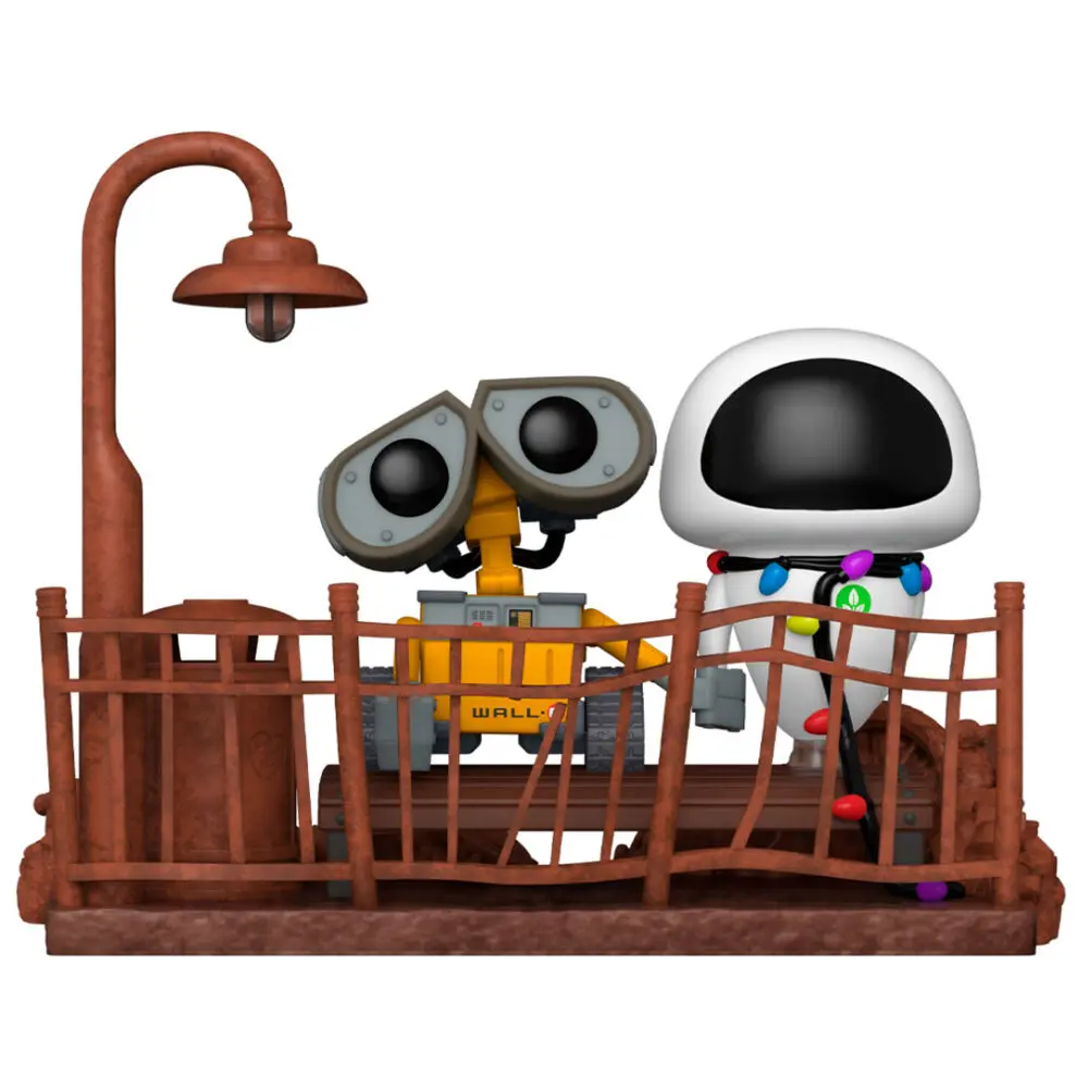 Wall-E POP Moment! Vinyl Figurn 2-Pack Wall-E &amp; Eve 9 cm Produktfoto