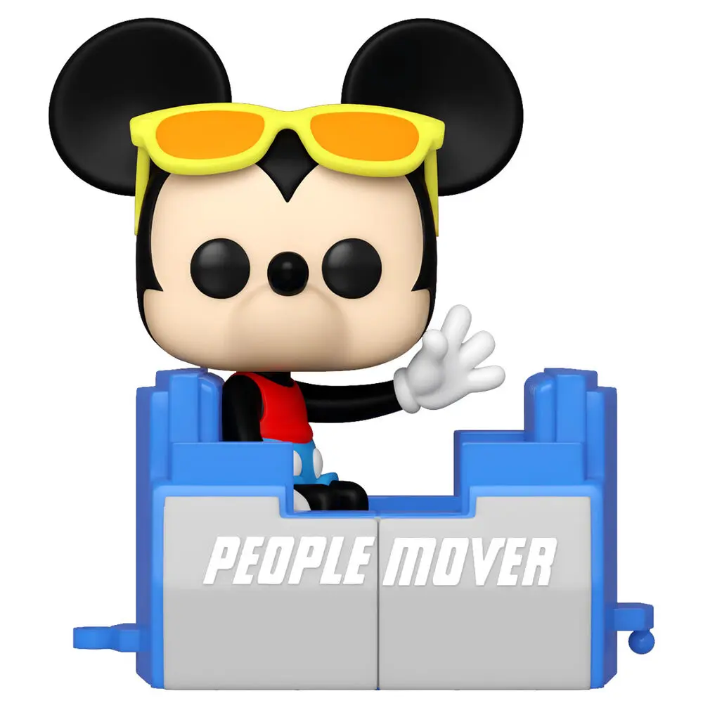 Walt Disney Word 50th Anniversary POP! Disney Vinyl Figur People Mover Mickey 9 cm Produktfoto