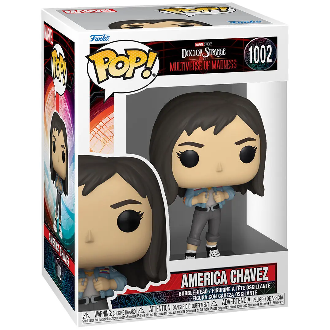 Doctor Strange in the Multiverse of Madness POP! Marvel Vinyl Figur America Chavez 9 cm Produktfoto