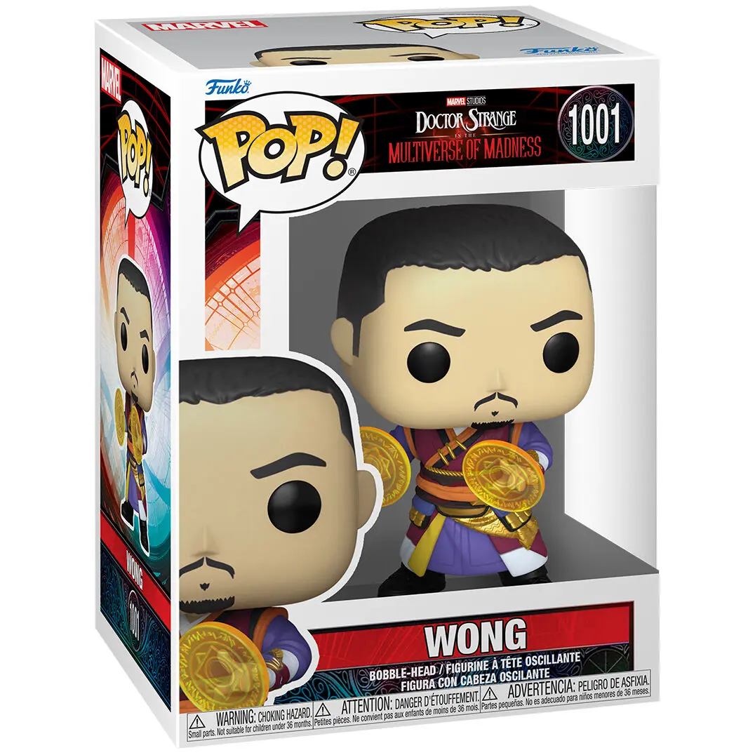 Doctor Strange in the Multiverse of Madness POP! Marvel Vinyl Figur Wong 9 cm termékfotó