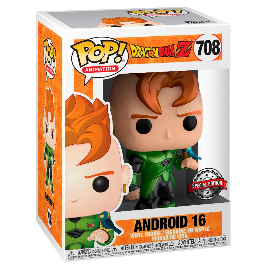 POP Figur Dragon Ball Z Android 16 Special Edition Produktfoto