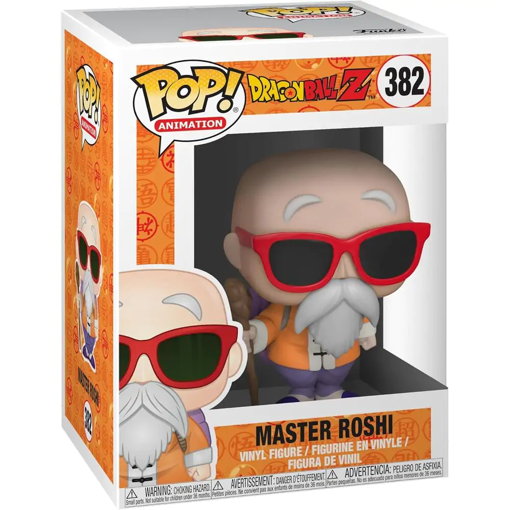 Dragon Ball Z Funko POP! Animation Vinyl Figur Master Roshi 9 cm Produktfoto