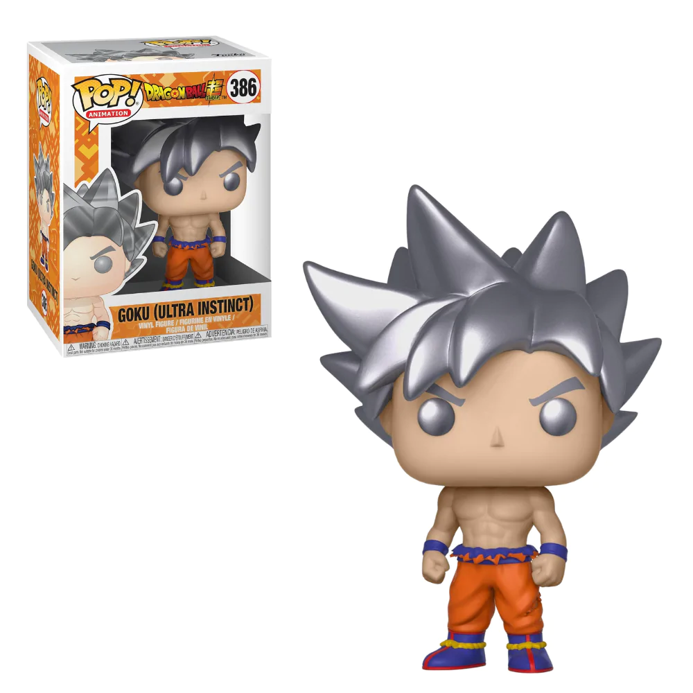 Dragon Ball Super POP! Animation Vinyl Figur Goku (Ultra Instinct) 9 cm Produktfoto