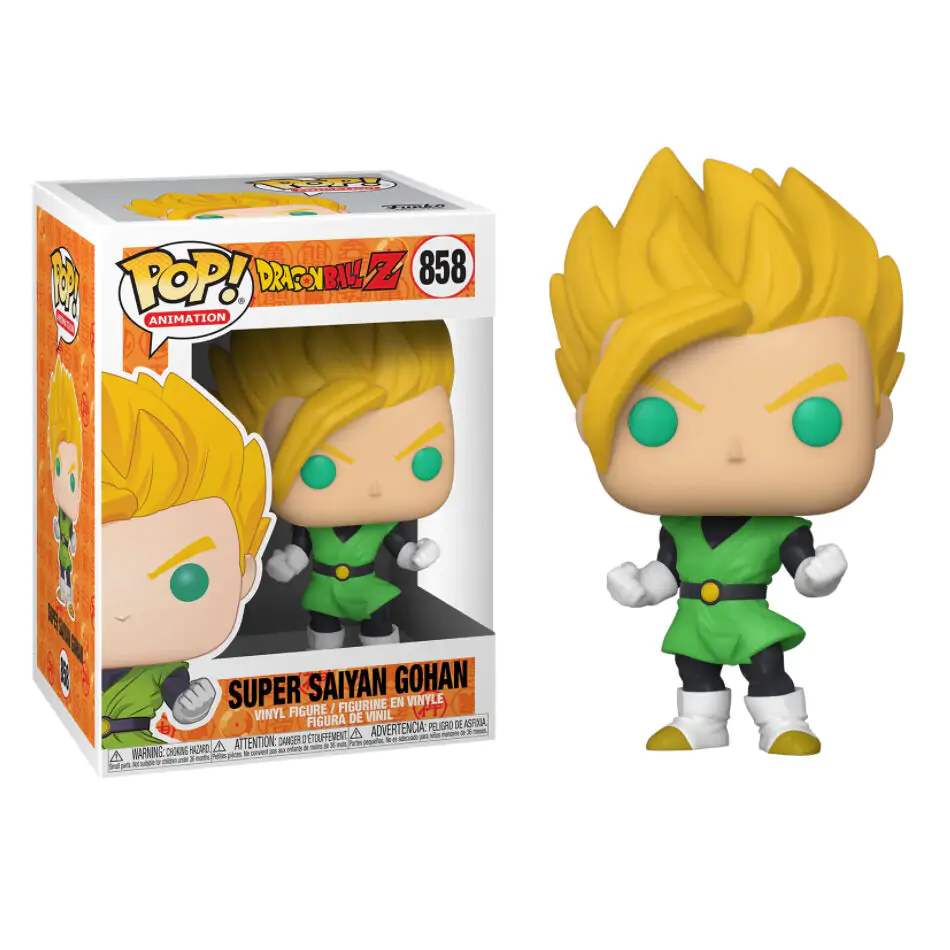 Dragon Ball Z POP! Animation Vinyl Figur SS Gohan 9 cm Produktfoto