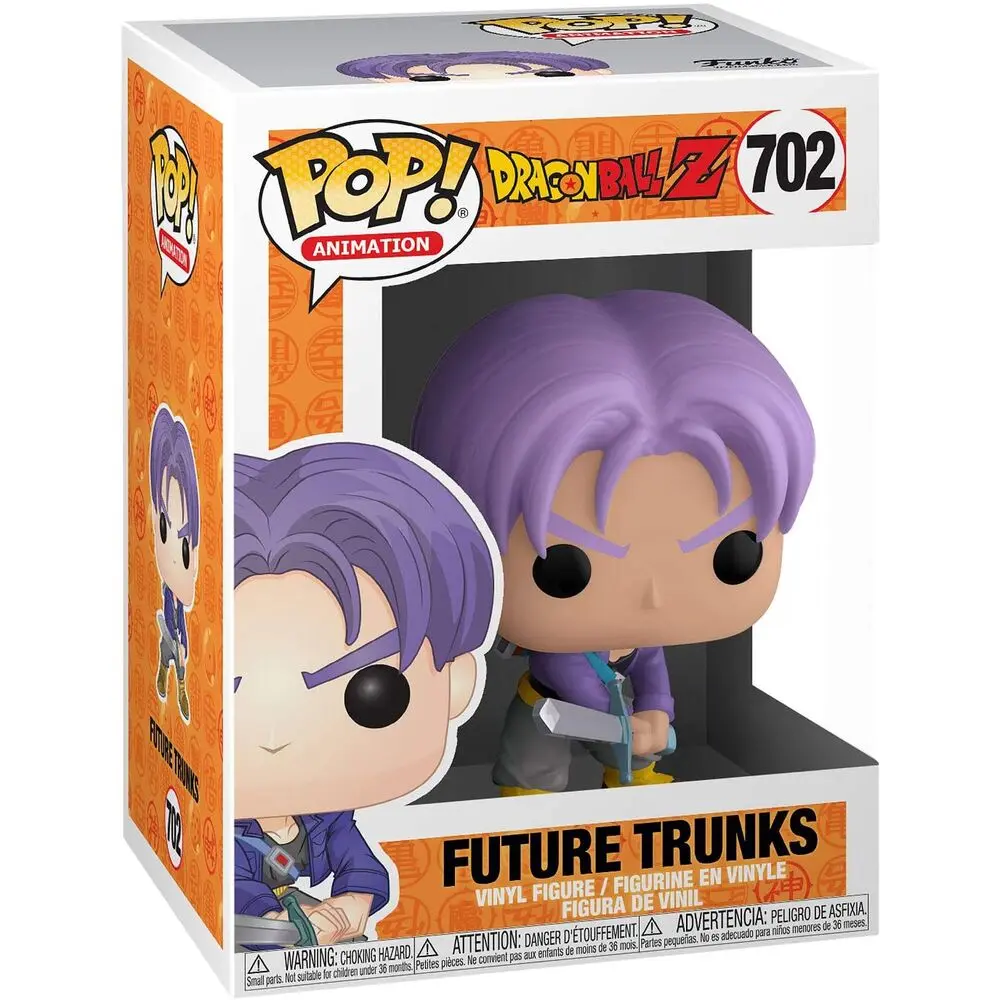 Dragon Ball Z POP! Animation Vinyl Figur Trunks 9 cm termékfotó