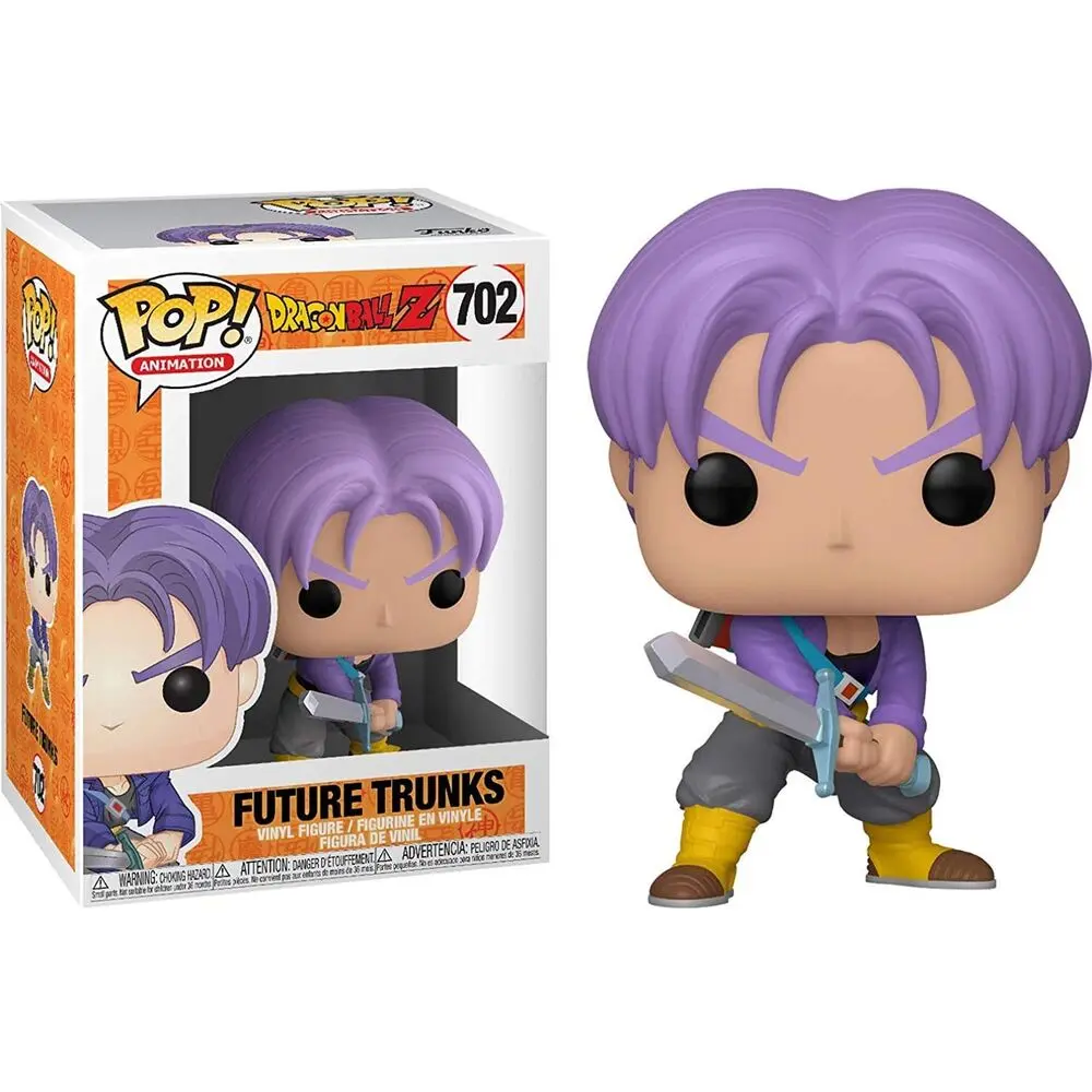 Dragon Ball Z POP! Animation Vinyl Figur Trunks 9 cm termékfotó