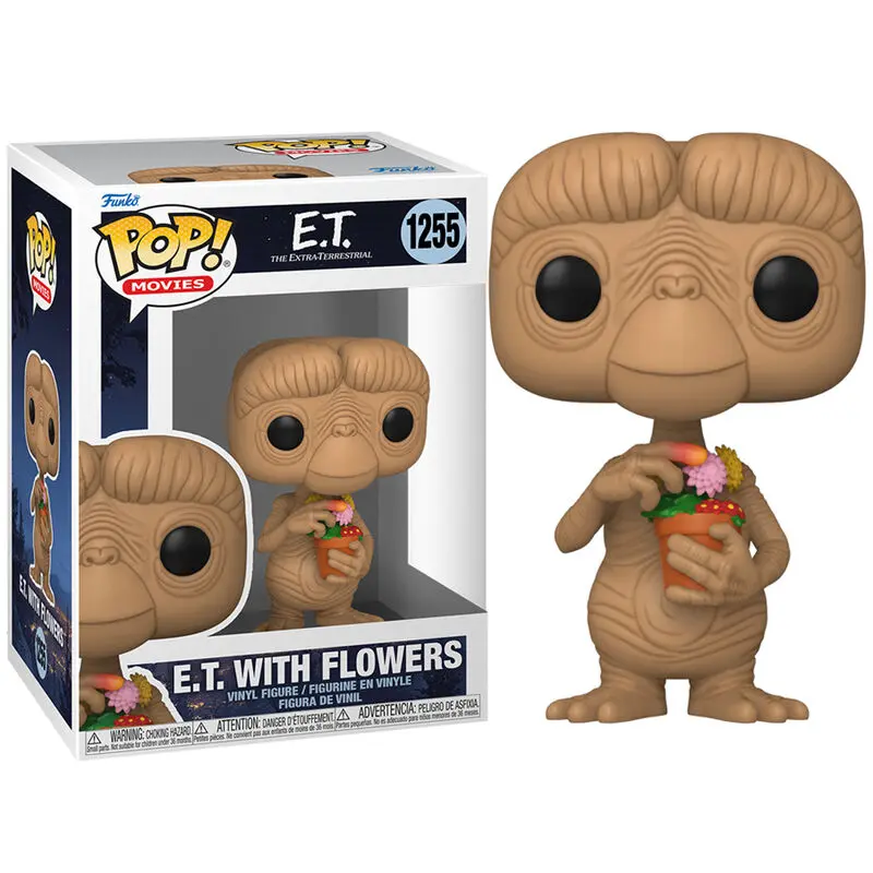 E.T. Der Außerirdische POP! Vinyl Figur E.T. w/ flowers 9 cm termékfotó