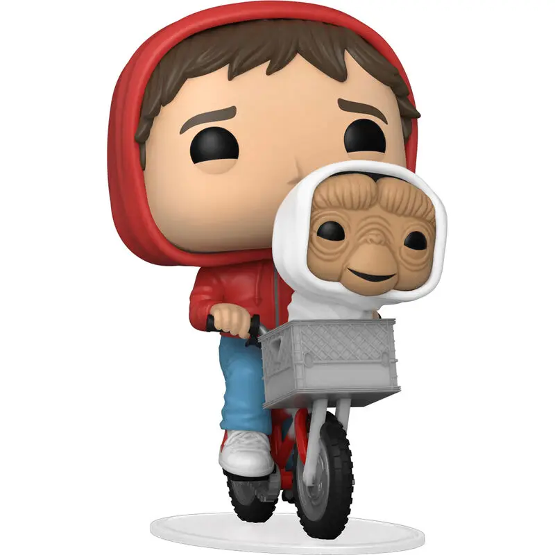 E.T. Der Außerirdische POP! Vinyl Figur Elliot w/ET in Bike Basket 9 cm termékfotó